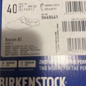 Birkenstock Dark Brown Suede Clogs